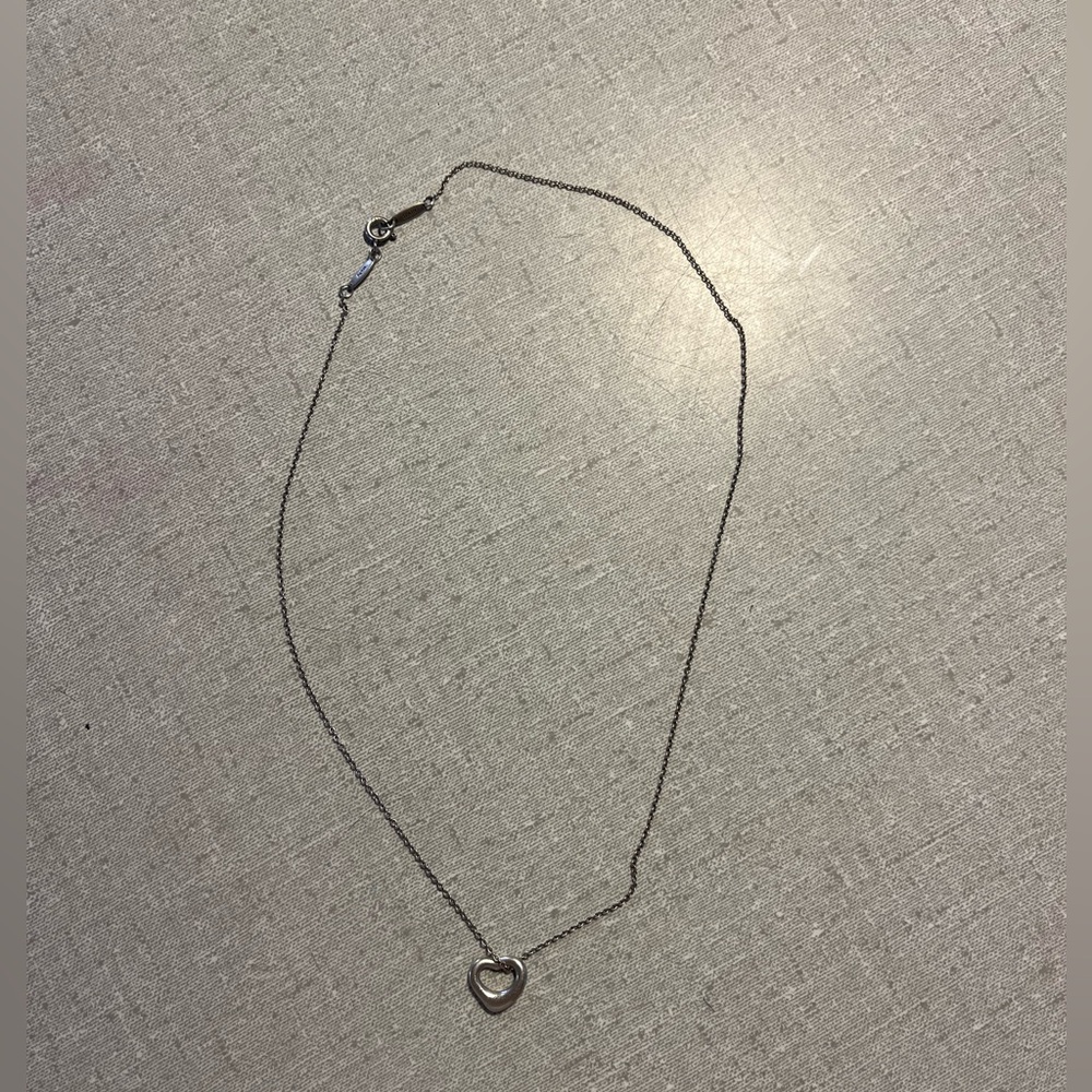 Elsa Peretti Open Heart 11mm Silver - Like New!